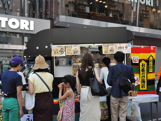 祭りの協賛・出店